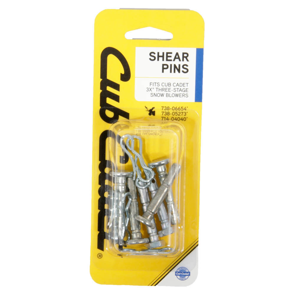 Shear Pins - 490-241-C062 | Cub Cadet US
