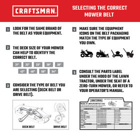 Lower Transmission Drive Beltt For Craftsman Cub Cadet