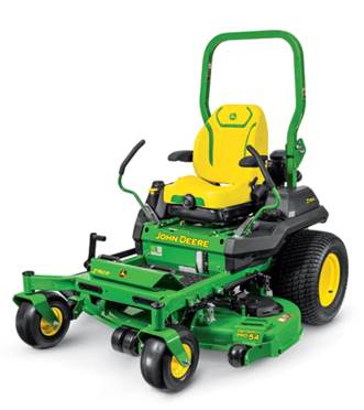 A green lawn mower

Description automatically generated with medium confidence